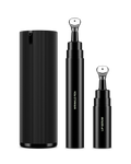 Dr. Marnie Essential Collection with Facial Serum, Wrinkle Pen, and Lip Serum in black ribbed bottles