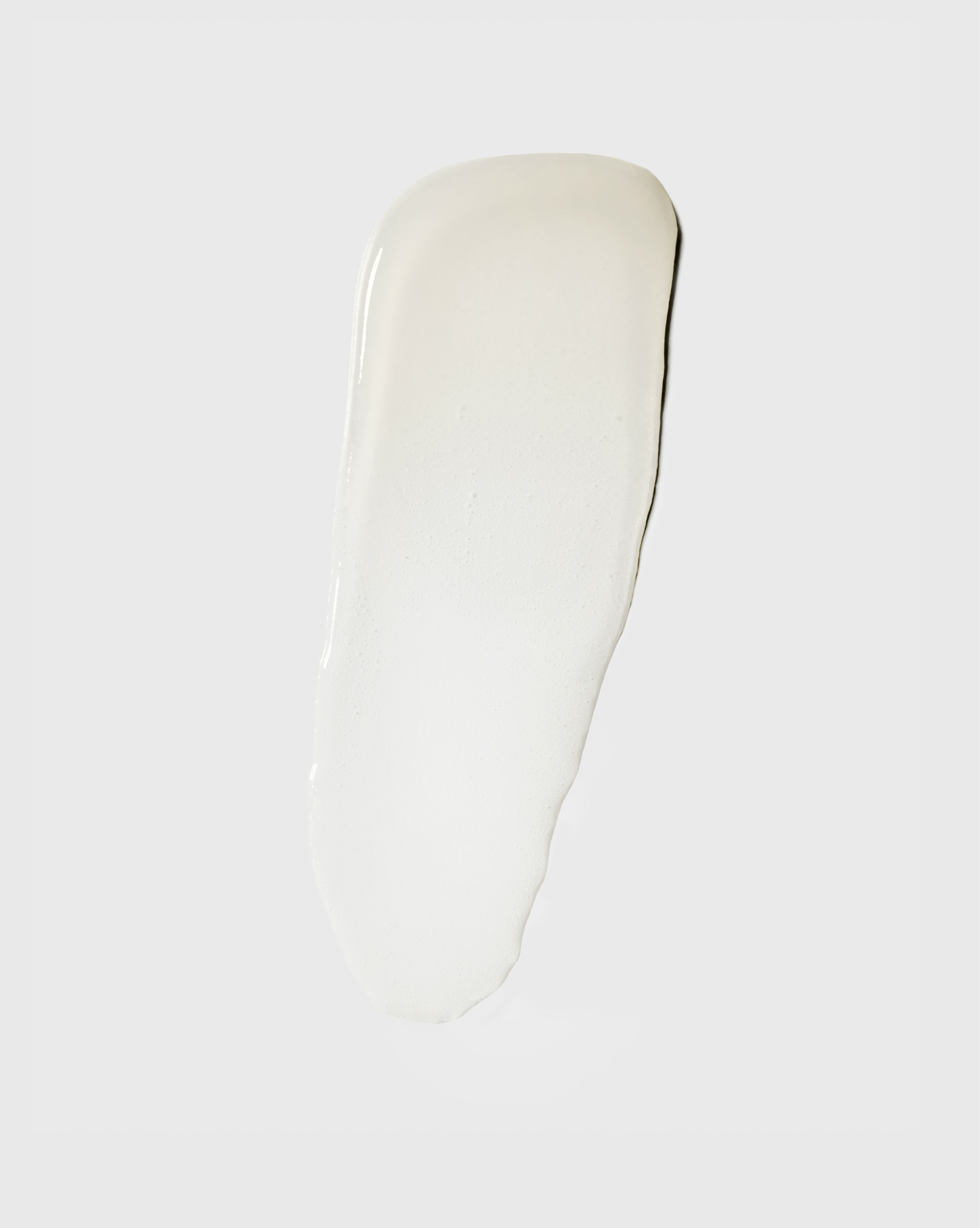 Facial serum texture swatch in clear shade