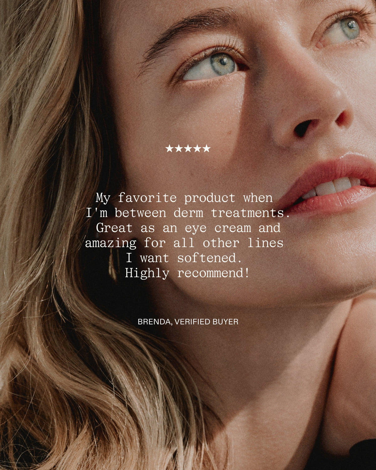 Five-star Wrinkle Pen review from verified buyer Brenda — favorite between dermatologist treatments