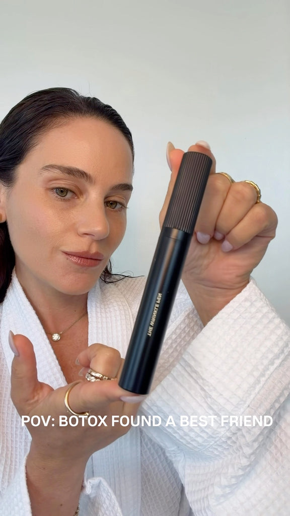 Kimberly holding up the Wrinkle Pen